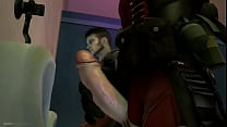 best lxxxxxcom video deadpool and dmcdante are having a good time in the mens room best