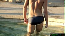 best com handsome teen rimmed and spitroasted best