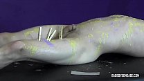 best office badboybondage boy writhes while dried wax is scraped off him with spatula best