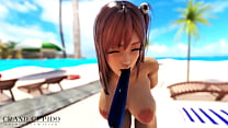 best two nude honoka on the beach sucking ice cream best