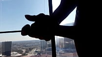 best masterbating at work on the 25th floor playing with curve best