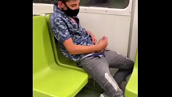 best neighbors mask jacking off in the subway best