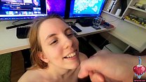 Can't work cause my pretty girlfriend is giving me a blowjob with cum dripping down her cute face best cant work cause my pretty girlfriend is giving me a blowjob with cum dripping down her cute face best