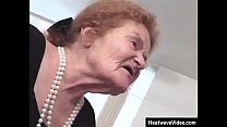 best om very old woman in a wheelchair to get around is still horny best