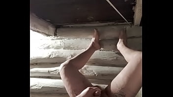 best russian guy spreads his legs and jerks off on camera ass in tattoos best