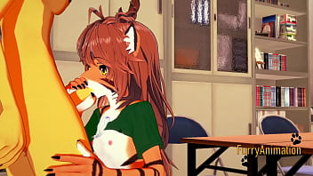 best fucking furry futanari hentai 3d dog futanari and tiger girl blowjob and fucked with creampie anime manga japanese best