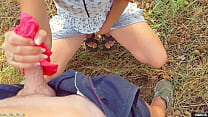 best seachfrank step sister jerks off cock with her wet panties until he cums best