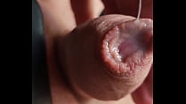 best extreme close up of precum collecting in my foreskin after a long edging session best