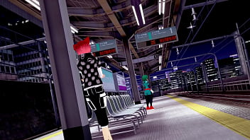 best in femboy deku gets publicly fucked at trainstation best