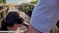 best couple went to see the sun rise on the beach alineteless wife bitch went soft for a tourist sent the cuckold to best