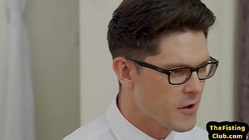 best teacher hunk fisted and fucked in classroom by student best