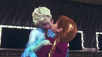 best نيك futa elsa fingering and fucking anna frozen parody best