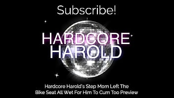 best hardcore harolds step mom left the bike seat all wet for him to cum too best