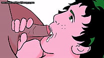 best makes midoriya sucks a cock full of cum cosplay my hero academia loop best