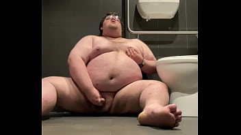 best chubby plays in public bathroom best