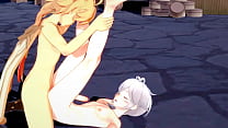best genshin impact yaoi aether and kazuha footjob and bareback with creampie sissy crossdress japanese asian manga best