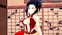 best video momo yaoyorozu bj tj boku no hero free best
