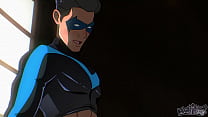 best batman sucks nightwings cock while robin sucks his ass animation maoh king best