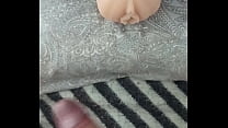 best gasmask handjob with the masturbator closeup i would love to be able to do it with a good pussyand cum together best