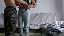 best com real amateur teen couple have intense and passionate sex on the couch best
